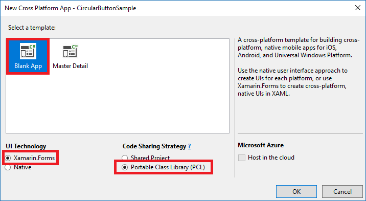 Creando botones circulares en Xamarin.Forms