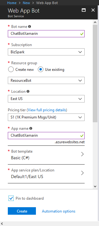 Integrando Bot Framework con Xamarin.Forms Parte 1