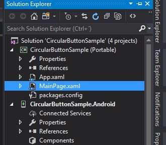 Creando botones circulares en Xamarin.Forms