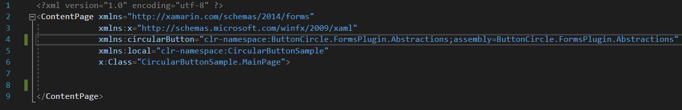 Creando botones circulares en Xamarin.Forms