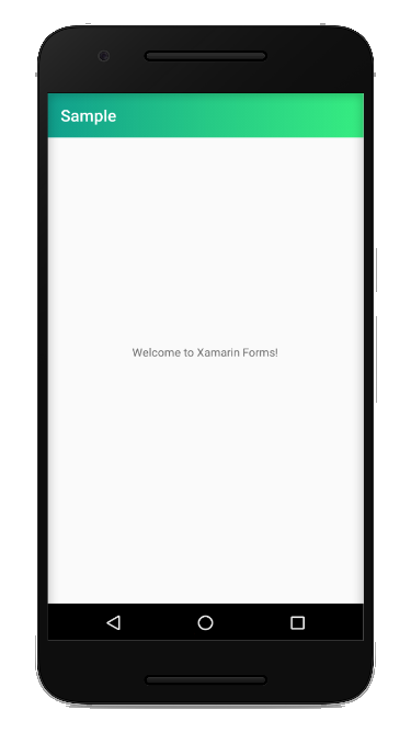 Personalizando un NavigationBar en Xamarin.Forms