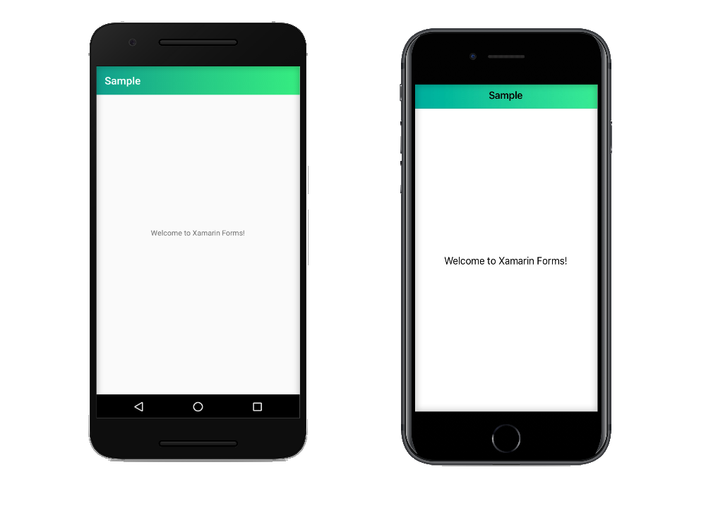 Personalizando un NavigationBar en Xamarin.Forms