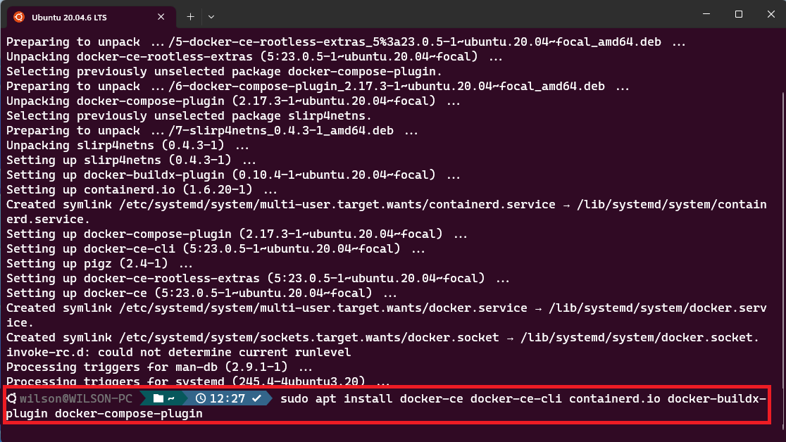 Cómo instalar Docker en Windows 11 (WSL) sin Docker Desktop