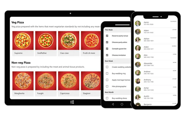 Creando un StackLayout dinámico en Xamarin.Forms